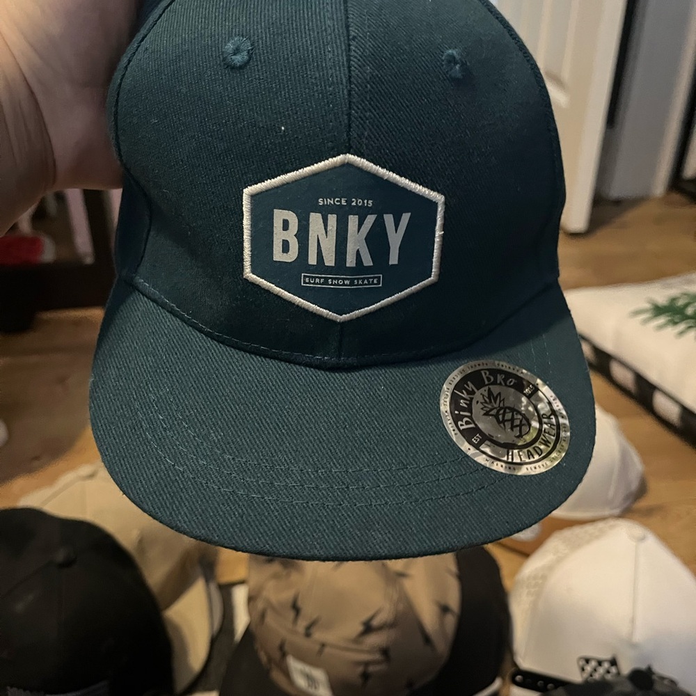 Binky Bro  Teal Youth Snapback Hat